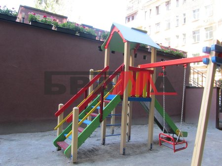 Дитячий спортивно-ігровий комплекс «Розумник зі шведською стінкою»