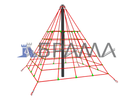 Комплекс детский канатный "Пирамида"