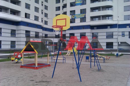 Дитячий спортивно-ігровий комплекс «Малюк» з баскетбольним щитом