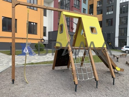 Комплекс дитячий спортивно - ігровий "Піраміда"