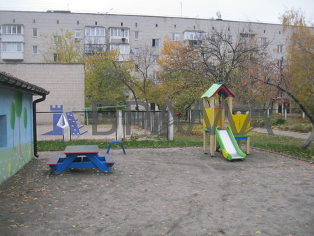 Комплекс дитячий спортивно - ігровий "Гномік" з дахом та рахівницею