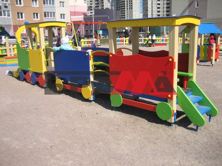 Дитячий ігровий потяг з вагонами