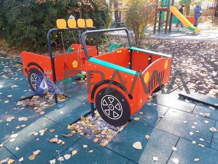 Комплекс дитячий спортивно-ігровий "Інтерактивне Авто"