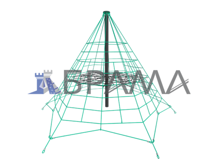 Комплекс дитячий канатний "Піраміда"