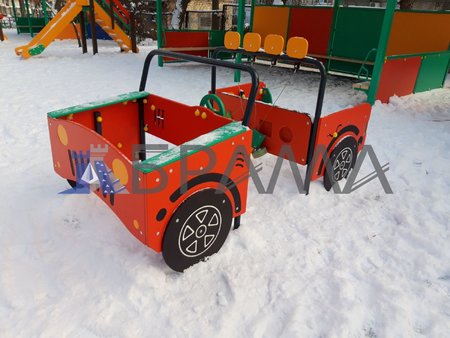Комплекс детский спортивно-игровой "Интерактивное Авто"
